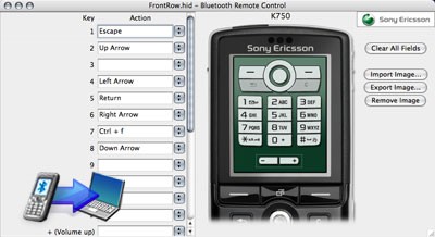 Bluetooth Remote Sony Ericsson